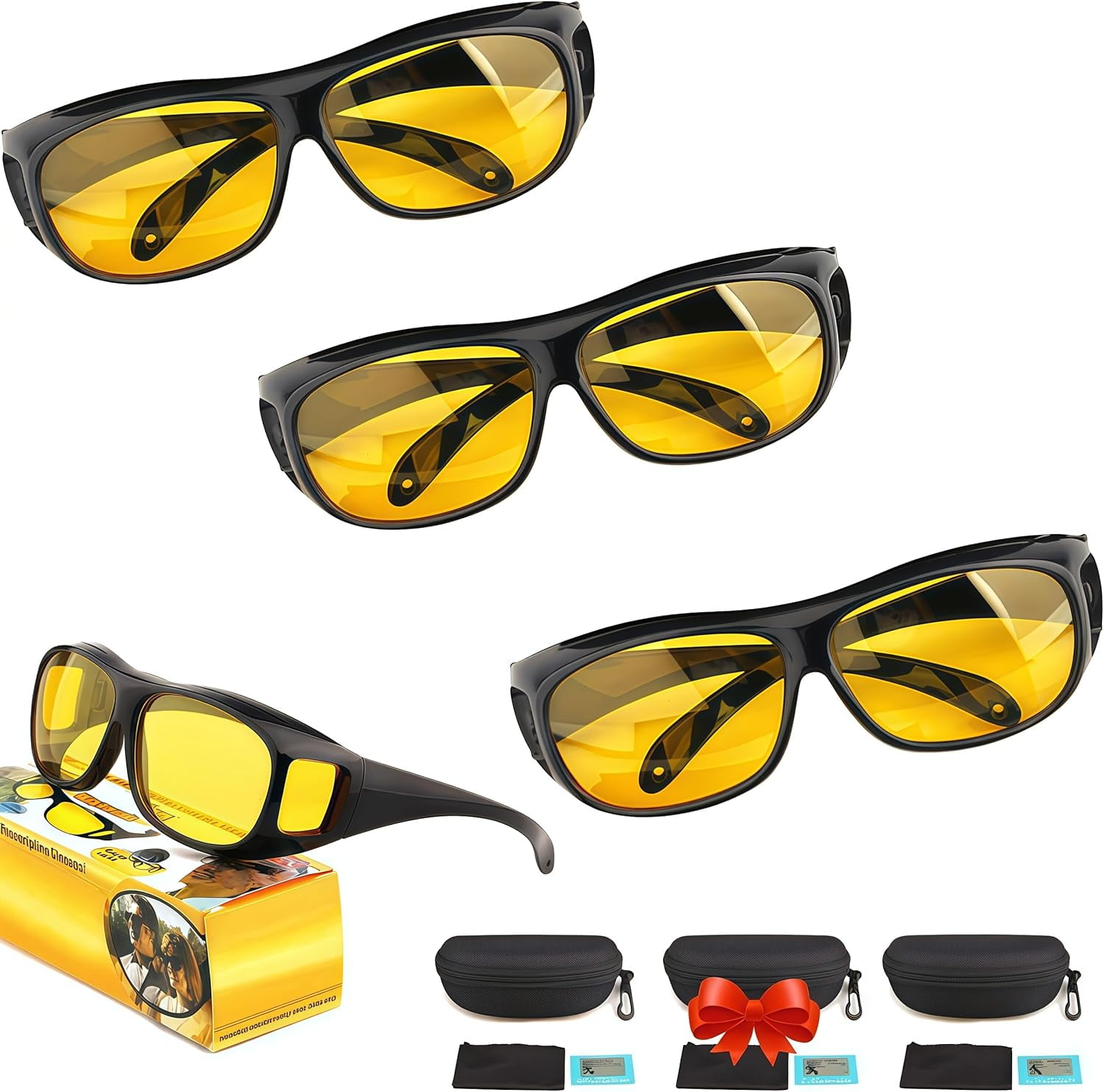 Keilini Nightglo Glasses, Dotmalls Nightglo Glasses, Headlight Glasses Keilini Nightglo Glasses, Dotmalls Nightglo Glasses  main image 4
