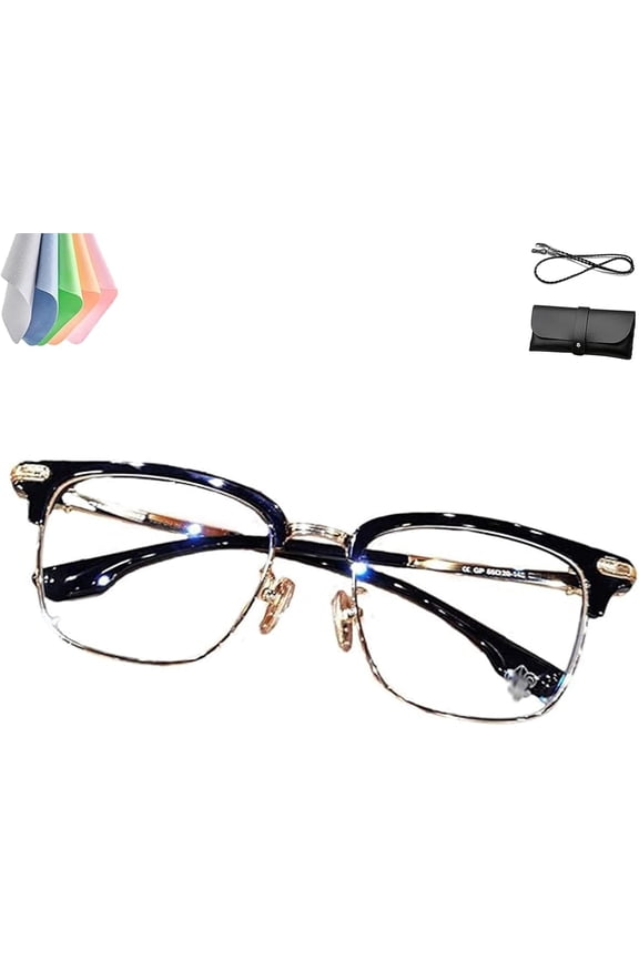 Olygee Optireaders Pro, Clarity Blue Glasses, Auto Adjusting Reading Glasses, Anti Blue Light Presbyopia Glasses Unisex