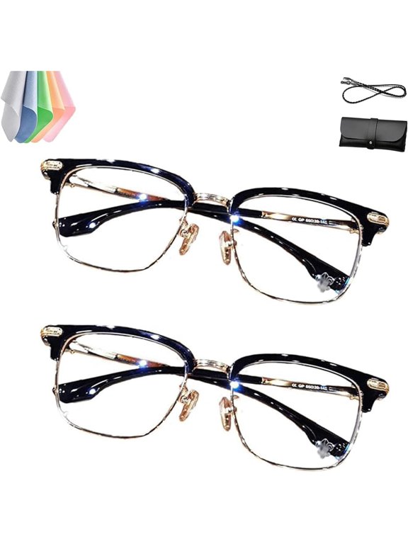 Olygee Optireaders Pro, Clarity Blue Glasses, Auto Adjusting Reading Glasses, Anti Blue Light Presbyopia Glasses Unisex