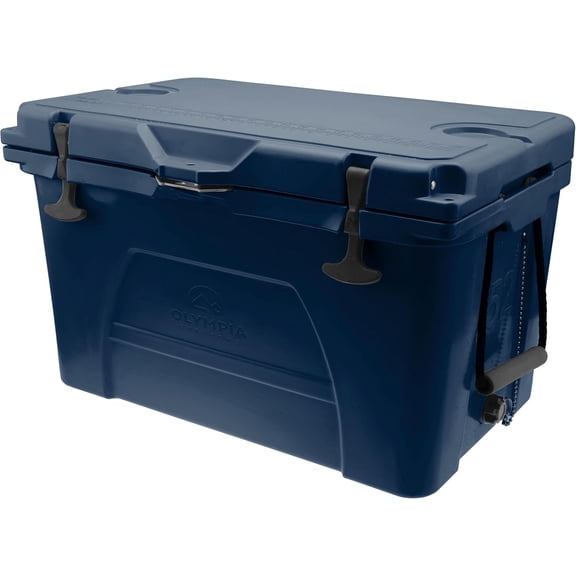 Olympai Outdoor High Performance Blue 52 QT. Portable Chest Cooler,Navy Blue - Durable Construction, Insulated Design, Outdoor Ready