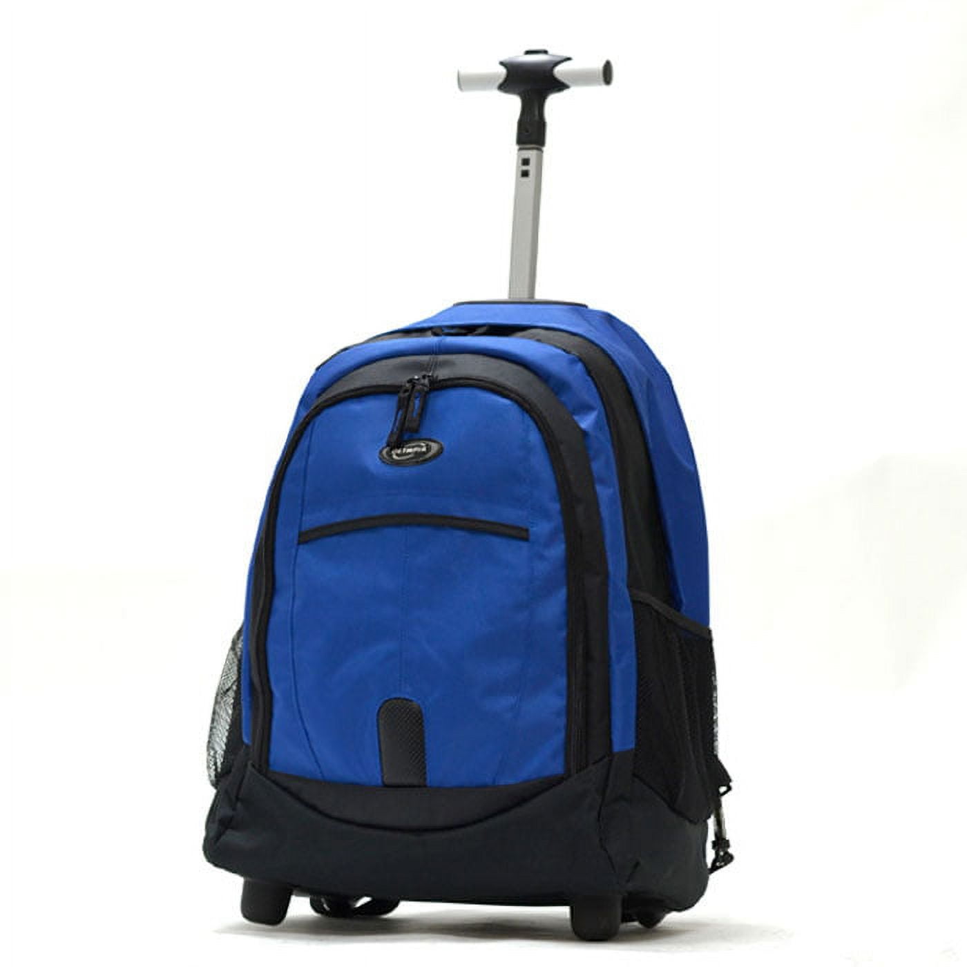 Olympia 19" Rolling Backpack Blue