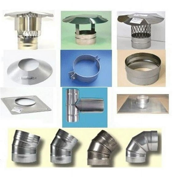 Olympia 3601068 6 in. Hybrid 316L Stainless Steel 15 deg Fixed Elbow