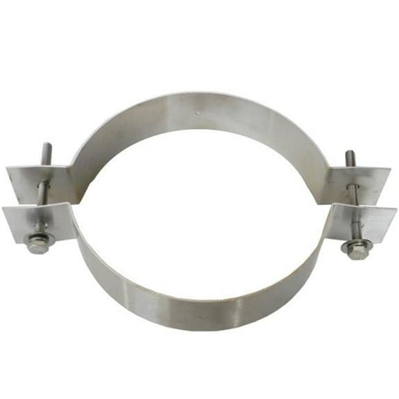 Olympia 3601202 10 in. Armor Flex 304L Stainless Steel Rigid Support Clamp
