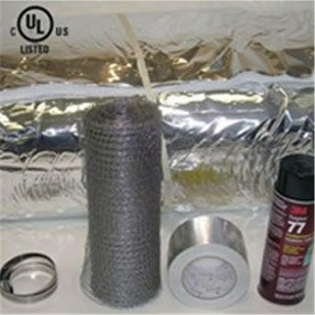 Olympia 3601649 5.5 in. x 25 ft. Super Wrap Insulation Kits