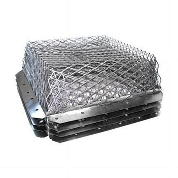 Olympia 3602743 16 x 16 in. Stainless Animal Guard Roof Mount with 5 in. High Performance