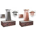 thumbnail image 1 of Olympia 3602759 8 x 8 in. Stainless Steel Flue Extension with 34 in. High Performance, 1 of 1