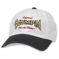 thumbnail image 1 of Olympia 49827 Olympia Black & White Adjustable Strapback Hat, 1 of 2