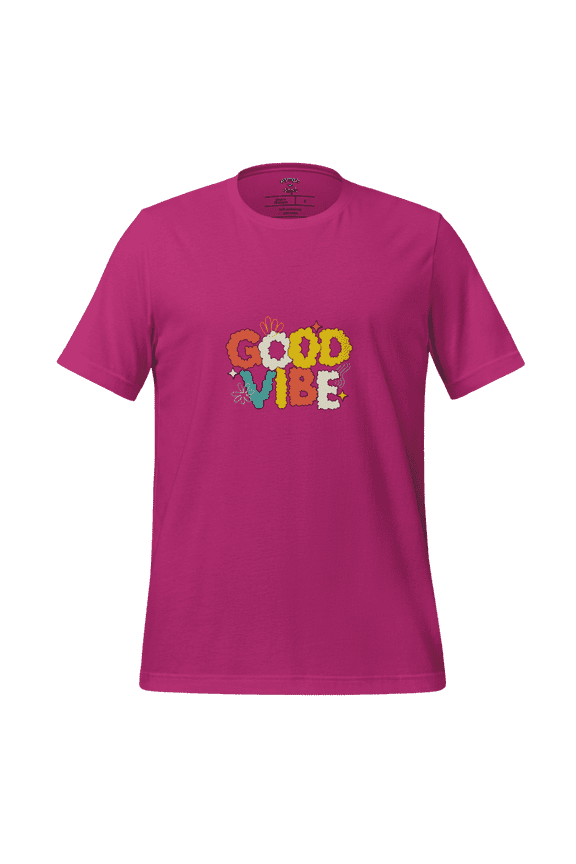 - Good Vibes T-Shirt (Berry, M)