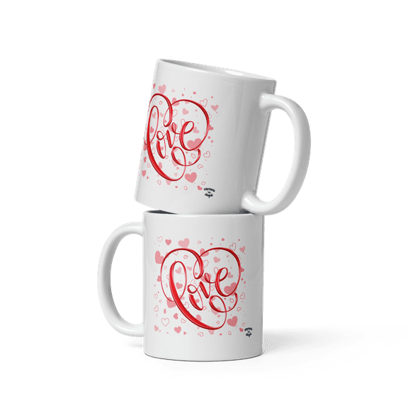 Olympia Angel - Love Mug (11 oz) - Ceramic Mug