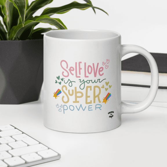 Olympia Angel - Self Love (20 oz) - Ceramic Mug