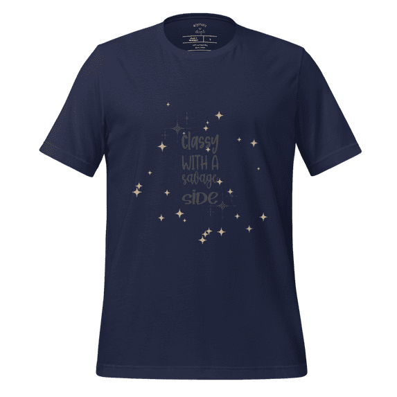 Olympia Angel - Unisex t-shirt - Classy Savage (Navy, M)