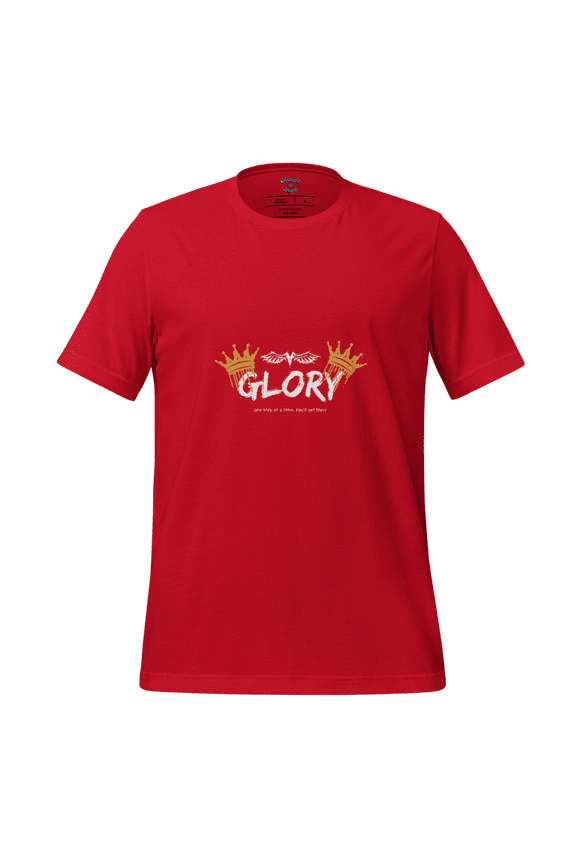 - Unisex t-shirt -Glory (Red, S)