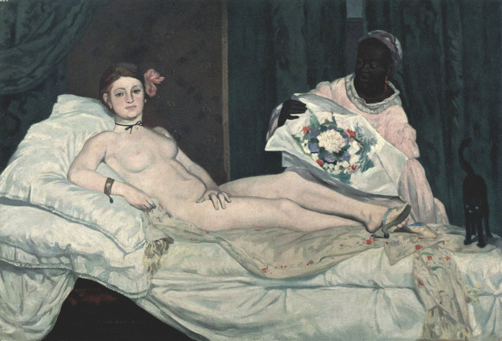 Olympia Canvas Art - Ôø?douard Manet (24 x 36)