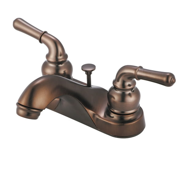 Olympia Faucets L-7242 Accent 1.2 GPM Centerset Bathroom Faucet - Bronze