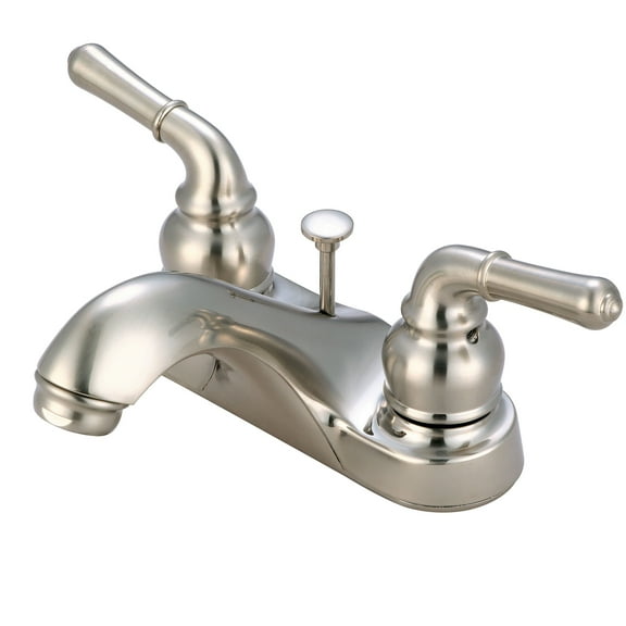 Olympia Faucets L-7240 Accent 1.2 GPM Centerset Bathroom Faucet - Nickel