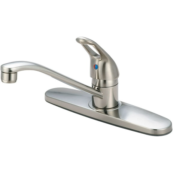 Olympia Faucets K-4170 Elite 1.5 GPM Widespread Kitchen Faucet - Nickel