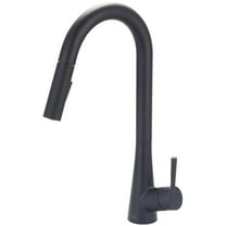 Olympia Faucets K-5025 I2 1.5 GPM Single Hole Kitchen Faucet - Black