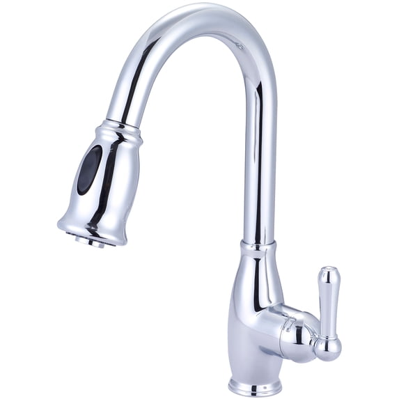 Olympia Faucets K-5040 Accent 1.5 GPM Single Hole Kitchen Faucet - Chrome