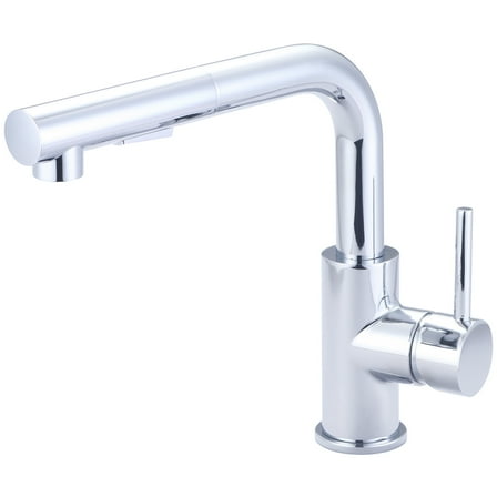 Olympia Faucets K-5085 I2v 1.5 GPM Single Hole Kitchen Faucet - Chrome