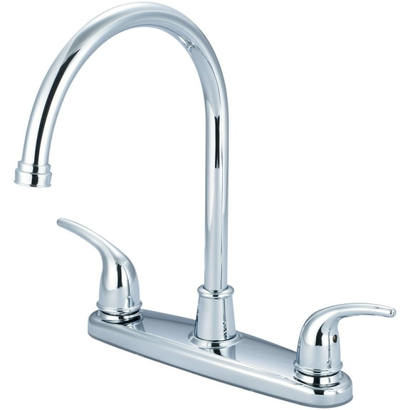 Olympia Faucets K-5370 Accent 1.5 GPM Low Lead Widespread Kitchen Faucet - Chrome