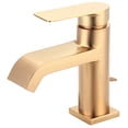 thumbnail image 1 of Olympia Faucets L-6092 I4 1.2 GPM Single Hole Bathroom Faucet - PVD Brushed Gold, 1 of 1