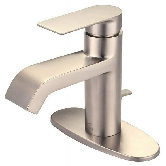 Olympia Faucets L-6092-Wd I4 1.2 GPM Centerset Bathroom Faucet - Nickel