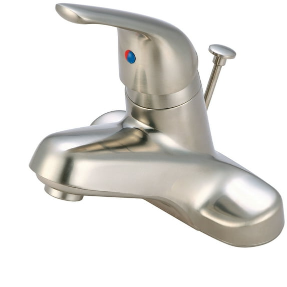 Olympia Faucets L-6172 Elite 1.2 GPM Centerset Bathroom Faucet - Nickel