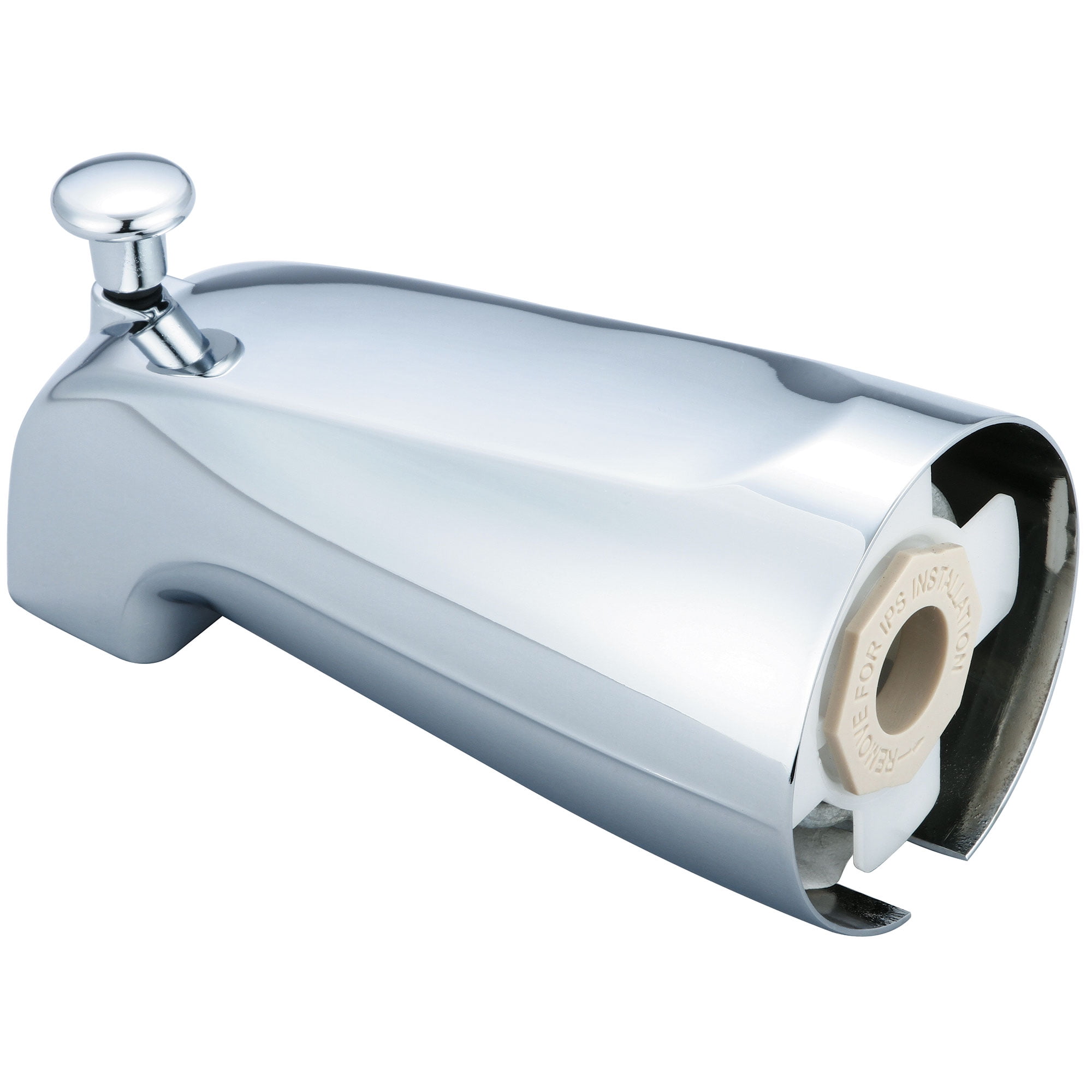 Olympia Faucets OP-640018 4-3/4" Integrated Diverter Tub Spout - Chrome