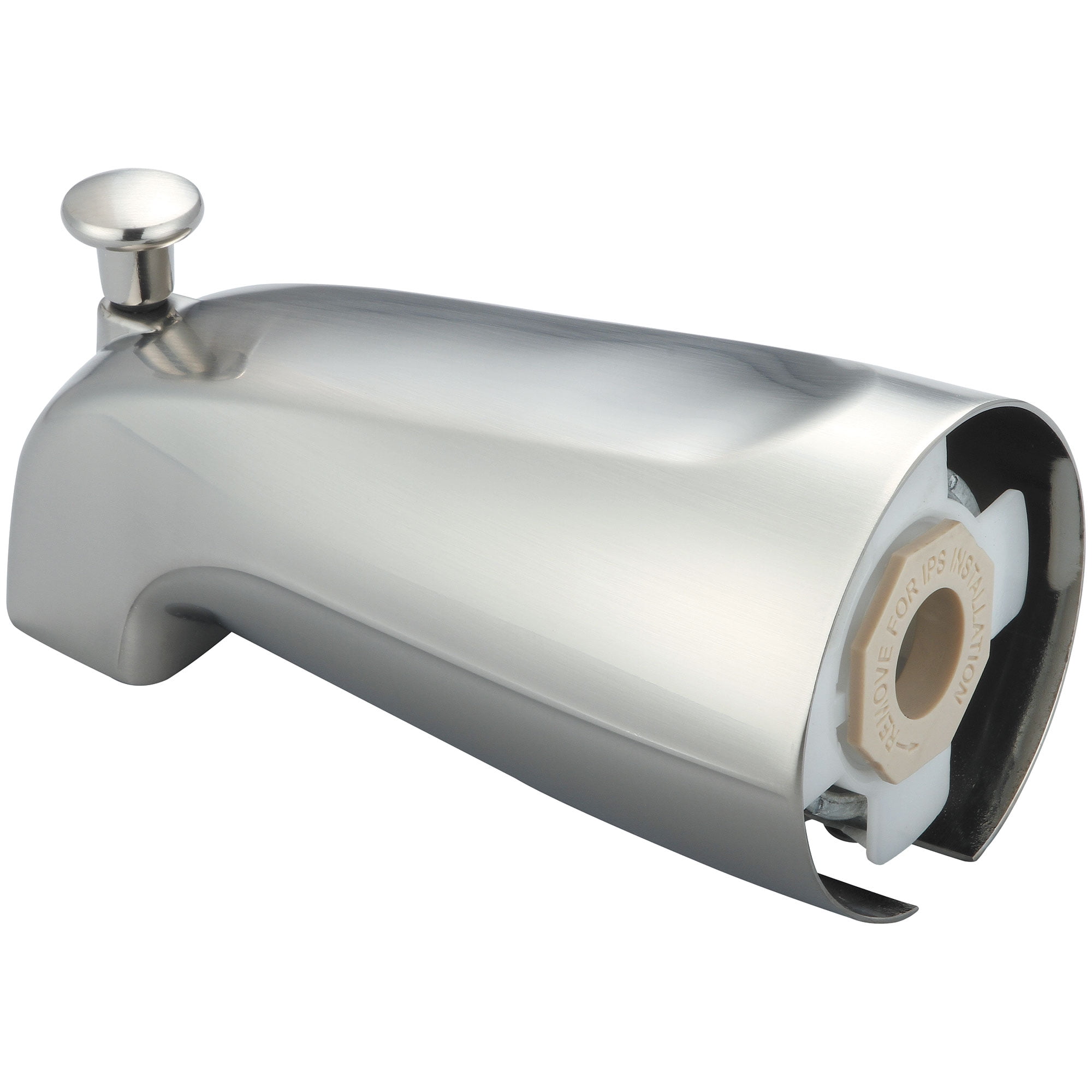 Olympia Faucets Op-640018 4-3/4" Integrated Diverter Tub Spout - Nickel