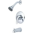 thumbnail image 1 of Olympia Faucets T-2300-VC Elite Tub And Shower Trim Package - Chrome, 1 of 1
