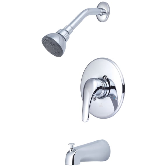 Olympia Faucets T-2300-VC Elite Tub And Shower Trim Package - Chrome