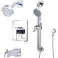 thumbnail image 1 of Olympia Faucets TD-23910-ADA I4 Tub And Shower Trim Package - Chrome, 1 of 1