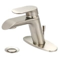 thumbnail image 1 of Pioneer Faucets L-6032-WD-BN I1 1.2 GPM Single Hole Bathroom Faucet - Nickel, 1 of 2