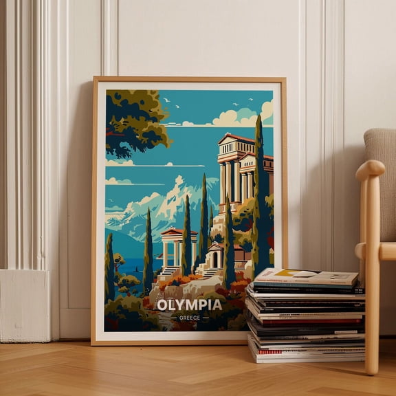 Olympia Greece Landscape Wall Decor