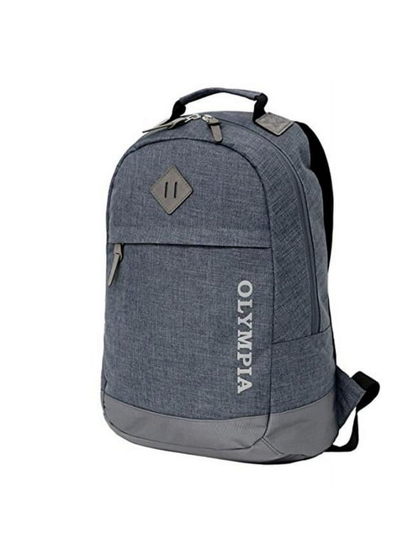 Olympia International BP-1010-GY 18 in. Princeton Backpack, Gray