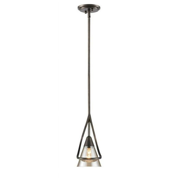 Wry Lighting Olympia 1-light Pendant in Burnt Sienna