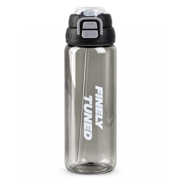Olympia Outdoors 26 oz Tritan Water Bottle with Dual Drinking Lid, Straw & Chug Spout, Locking Lid and Carry Loop