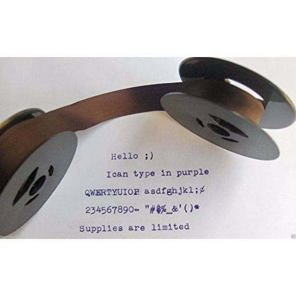 Olympia Portable Purple Ink Typewriter Ribbon +