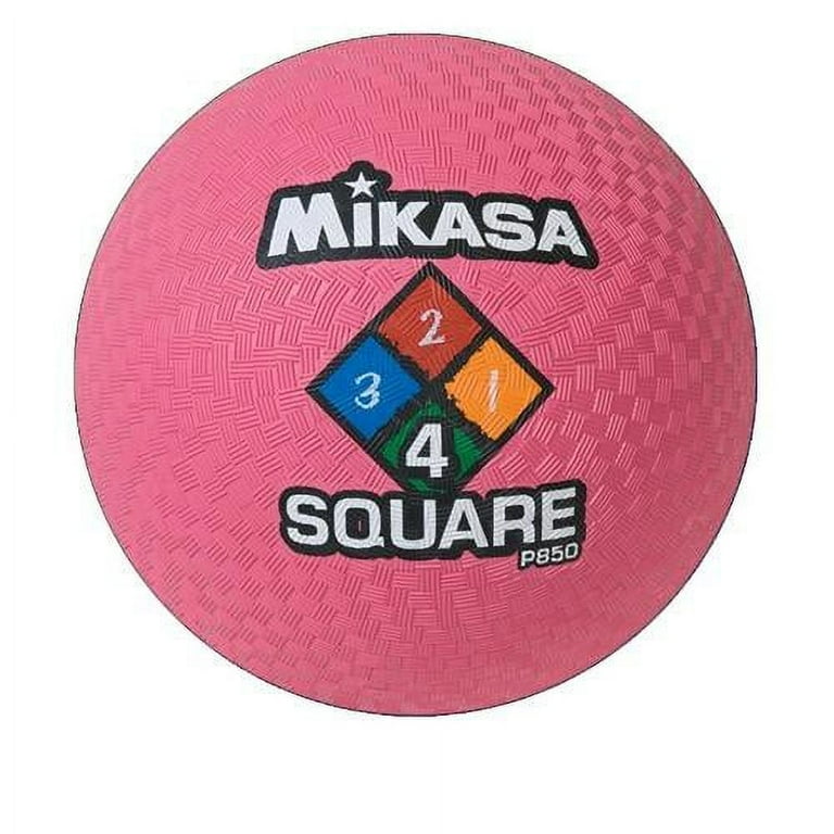 Playground Ball by Mikasa Sports - Four Square, Pink - 8.5
