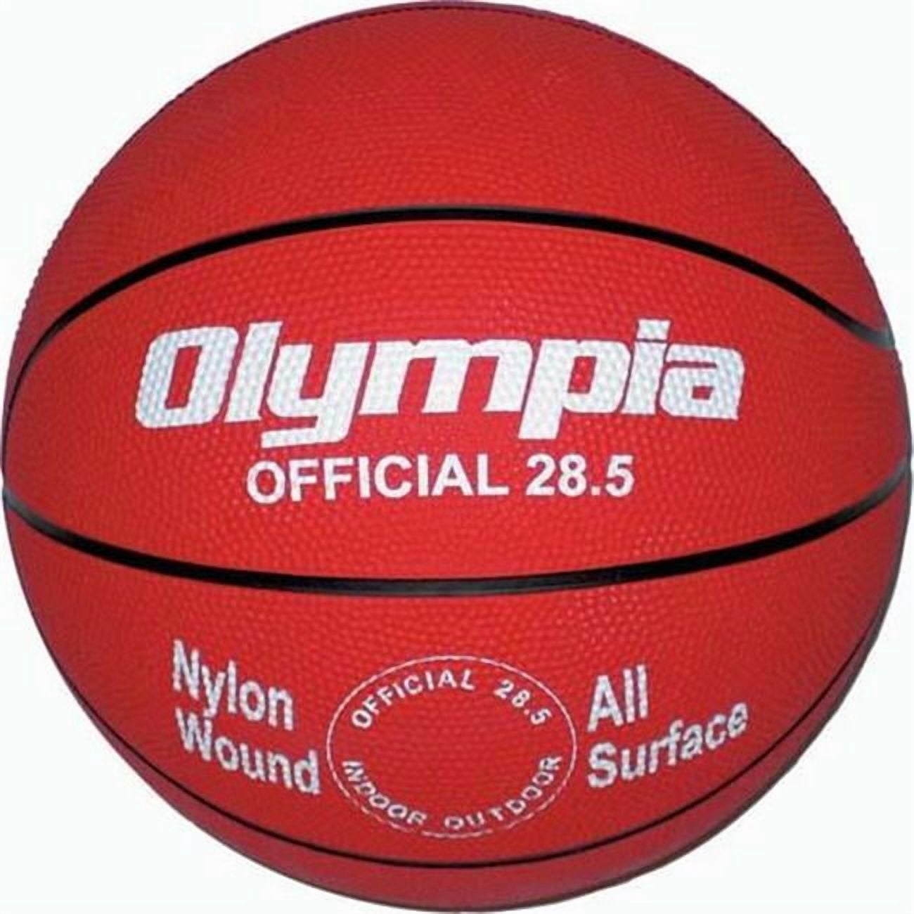 Olympia Sports   Olympia Sports Rubber Basketball - Intermediate (Red)