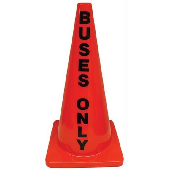 Olympia Sports SA844M 28 in. Message Cone - Buses Only