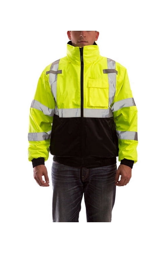 Olympia Sports SS581D-5X Bomber 3.1 Jacket with Liner, Lime - 5XL