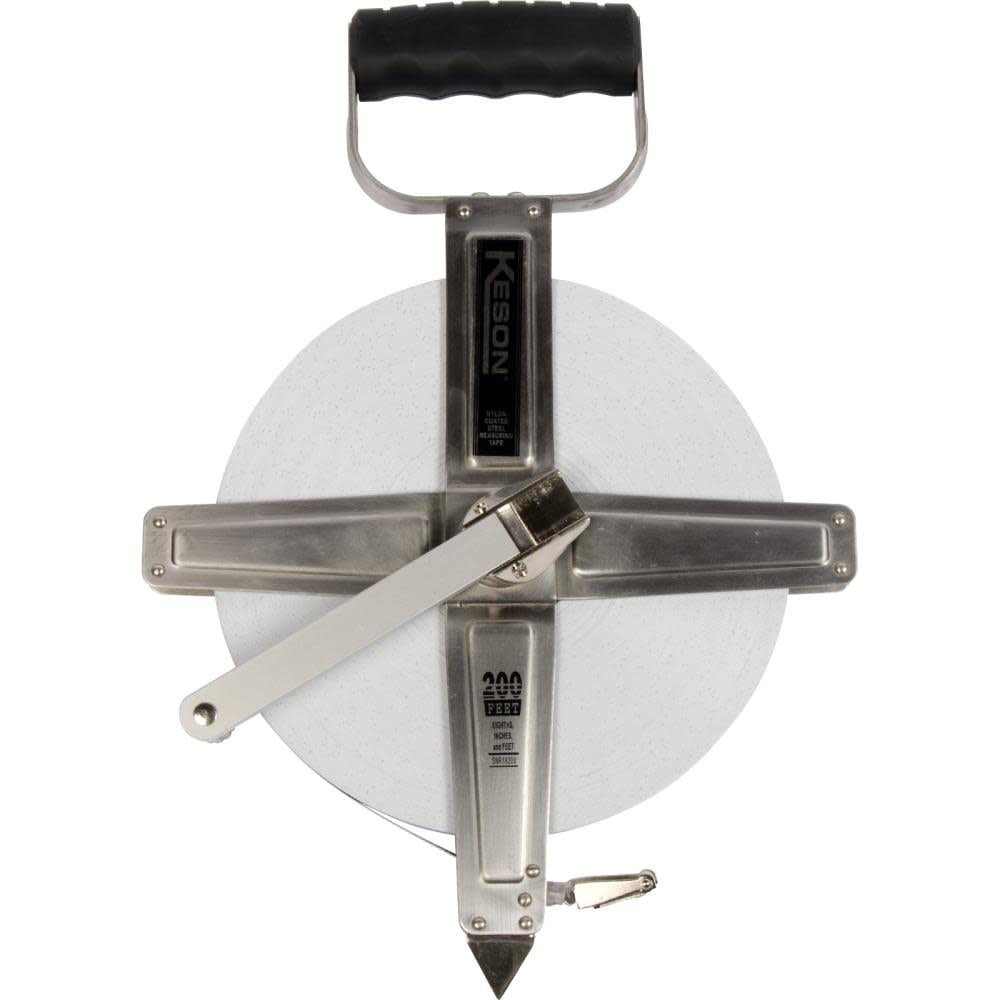 Keson 200 ft Tape Measures, 3/8 in Blade SNR18200