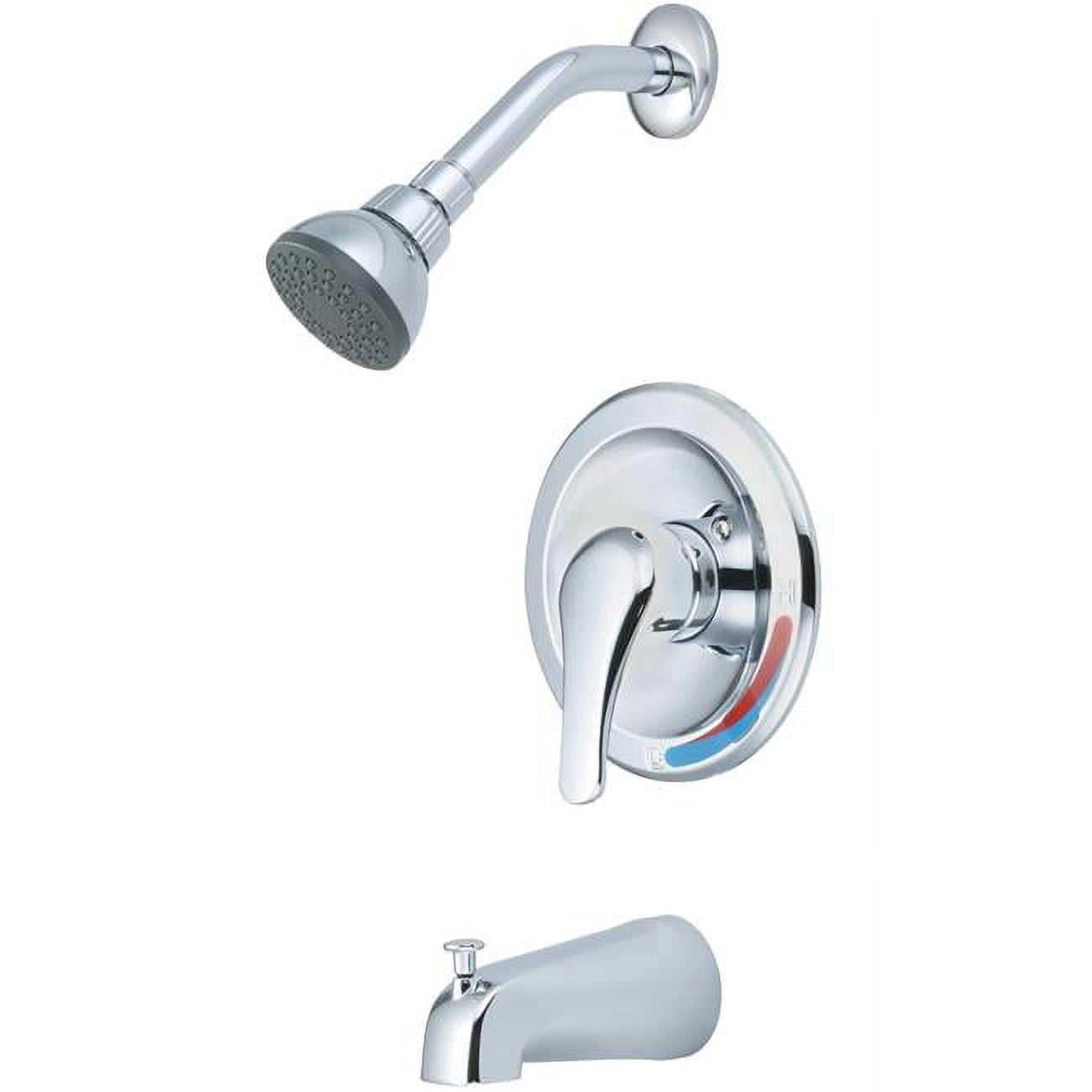 Olympia T-2300 Single Handle Tub & Shower Trim Set, Chrome - Walmart.com