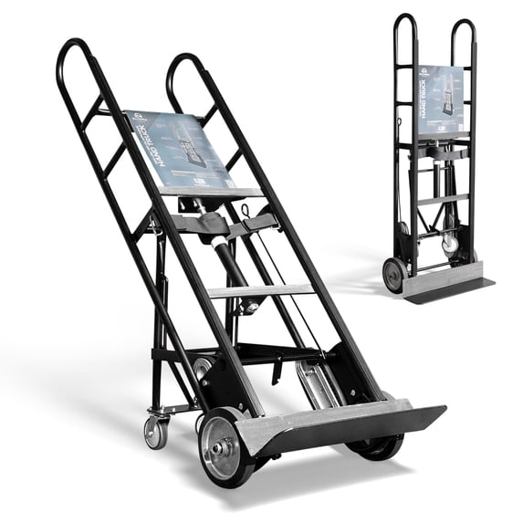 Olympia Tools 1200lbs Appliance Auto-Recoil System Hand Truck - Heavy Duty Hand Cart