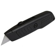 Olympia Tools 2006867 Cushion Grip Retractable Utility Knife&#44; Black