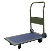 Olympia Tools 300 Pound Capacity Heavy Duty Utility Rolling Cart, Blue/Gray