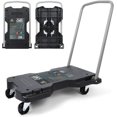 thumbnail image 1 of Olympia Tools 330lbs Fully Folded Resin Platform Hand Truck, Black, 1 of 5