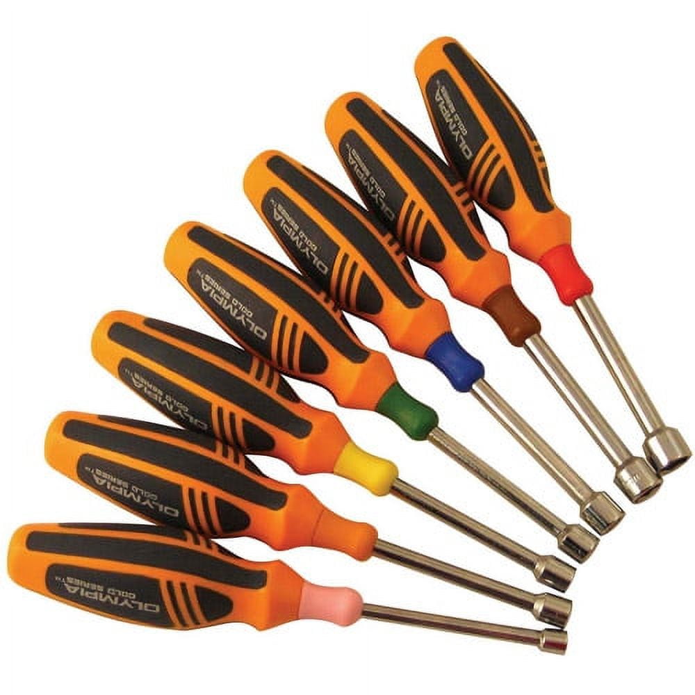 Olympia Tools 7pc Metric Nut Driver Set, 29586