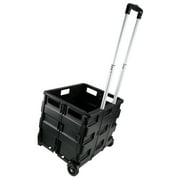 Olympia Tools 85-010 Grand Pack-N-Roll Plastic Portable Tool Carrier Cart, Black